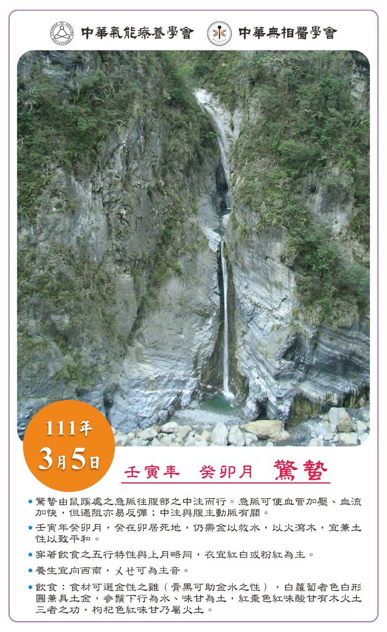 壬寅年 癸卯月 驚蟄(3/5)